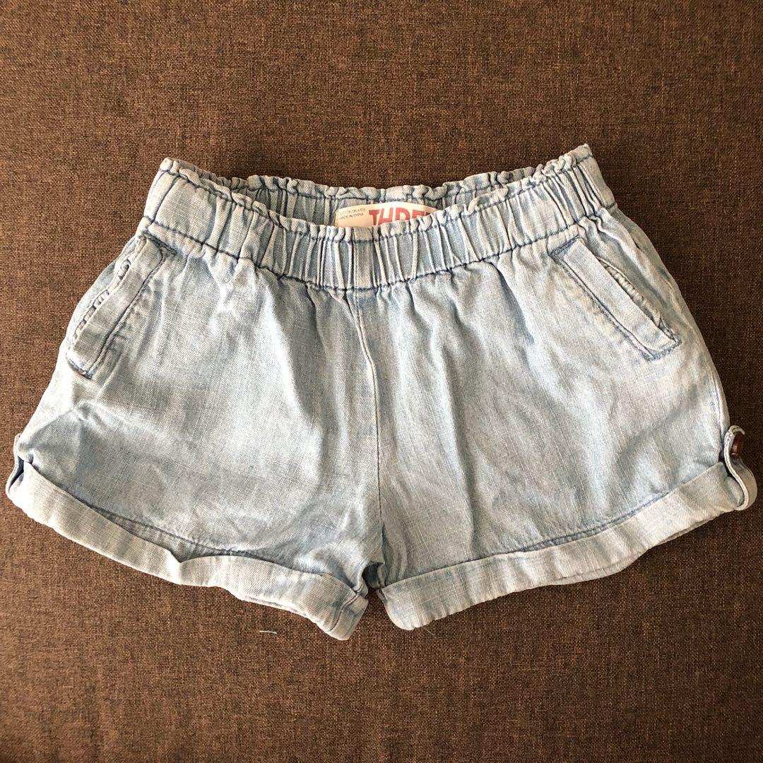 Rugged Denim Girls Shorts (size