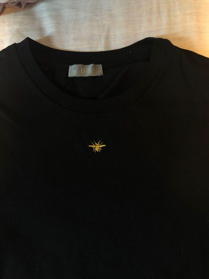 Dior Homme Gold Embroidered Bee. Size S 