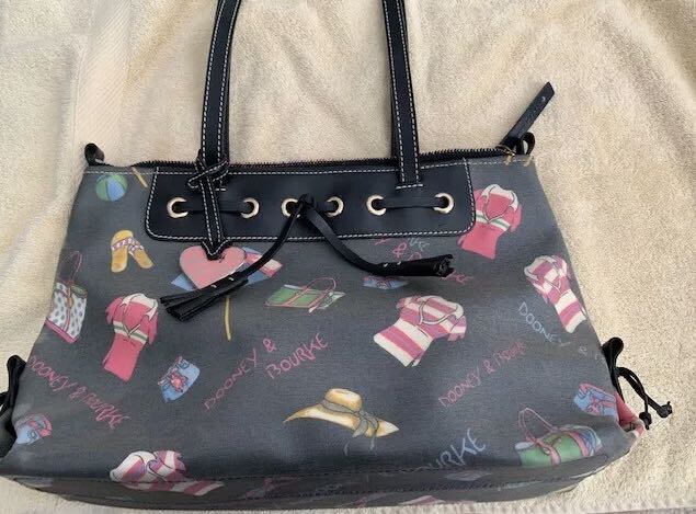 dooney and bourke beach print