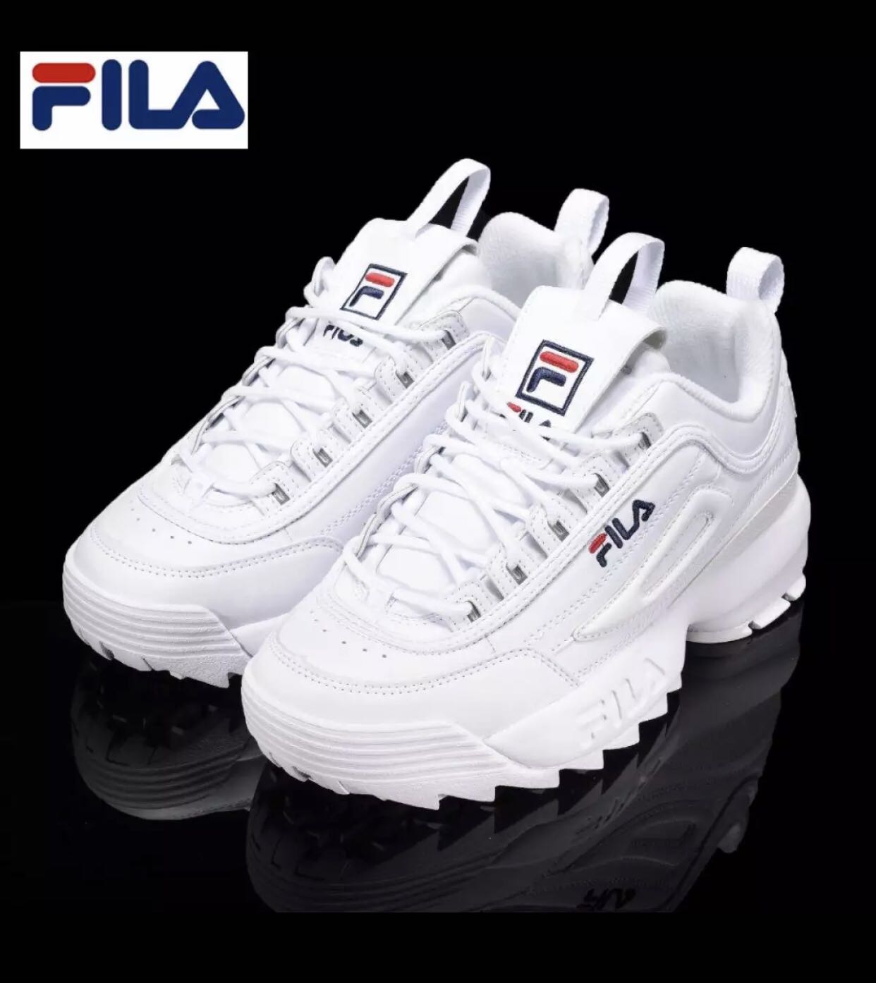 FILA 2018 NEW UNISEX DISRUPTOR 2 Women s Fashion Footwear Sneakers on Carousell