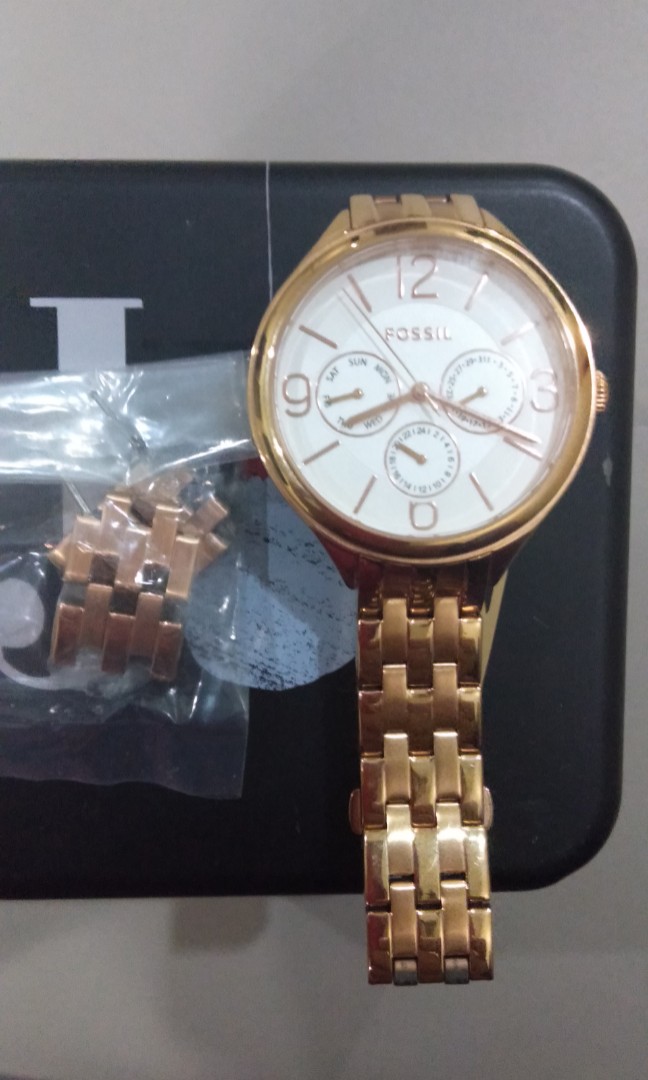 Fossil BQ 3127 ROSE GOLD. Women s Fashion Watches Accessories Watches on Carousell