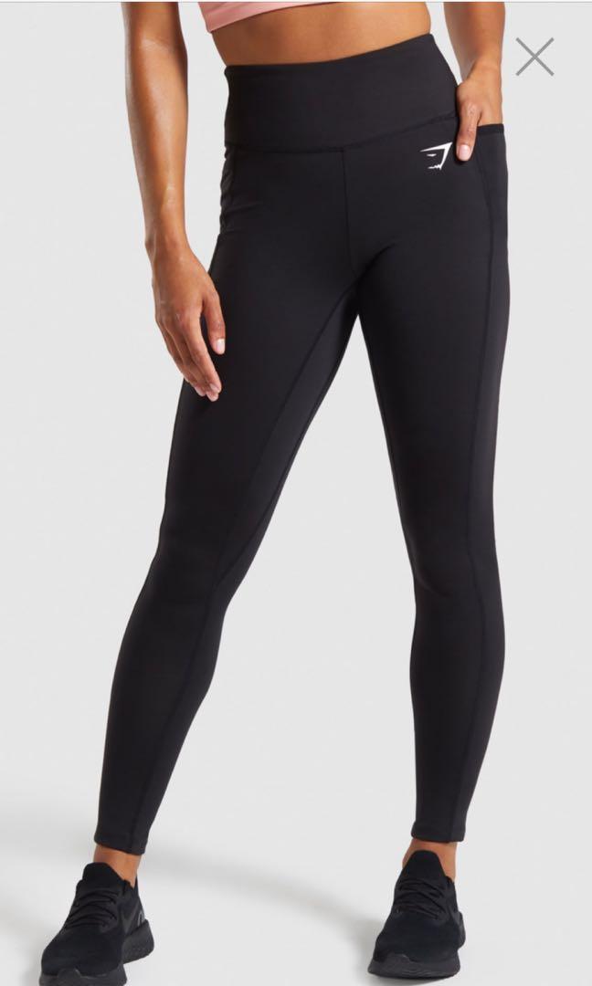 Gymshark Dreamy Leggings 2.0 Black Men s Fashion Activewear on Carousell