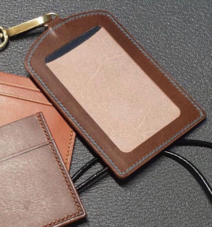 Genuine Leather Key Holder Cow Leather Pouch Retractable Keychain Holder Case Bag Handmade Lanyard