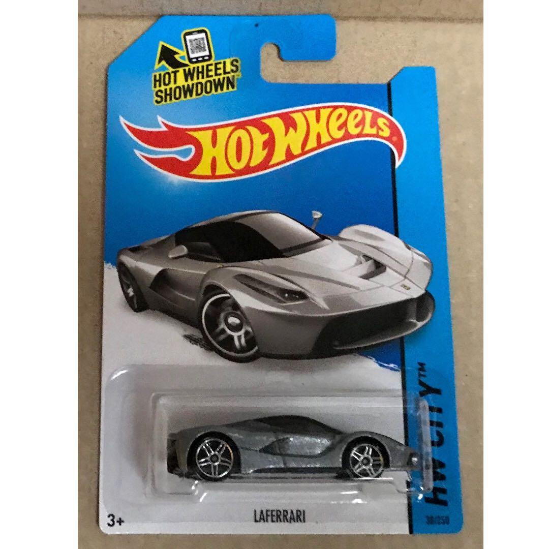 hot wheels laferrari silver