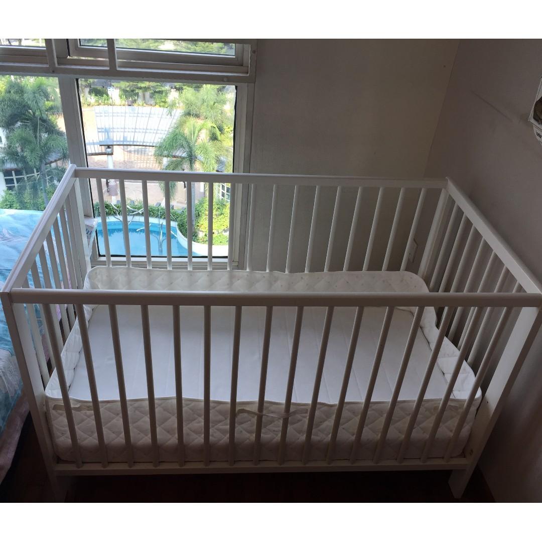 I Might Be Doing This With Jeremiahs Crib Ikea Crib Sleeping Hacks Safe Co Sleeping