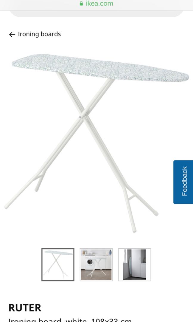 Ikea Iron Board Home Appliances Cleaning Laundry On Carousell