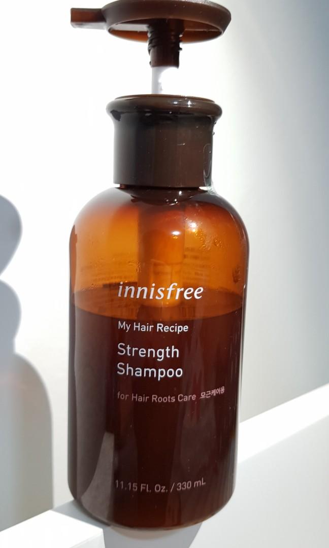 Innisfree Strength Shampoo For Hair Roots Care 330 Ml Reduce