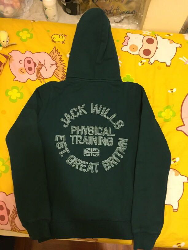 jack wills yellow hoodie