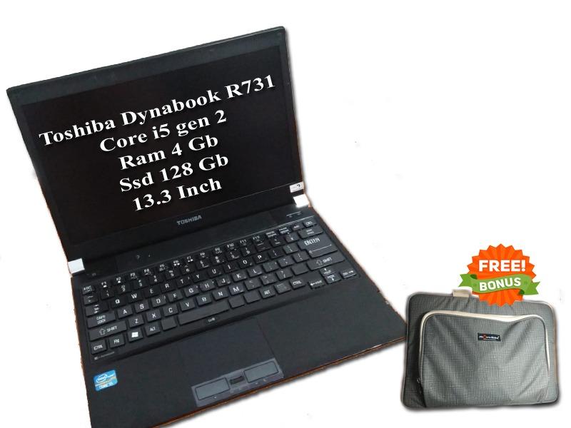 Laptop Toshiba Dynabook R731 Intel Core I5 4gb Ram 14 Inch Slim Elektronik Komputer Laptop Di Carousell