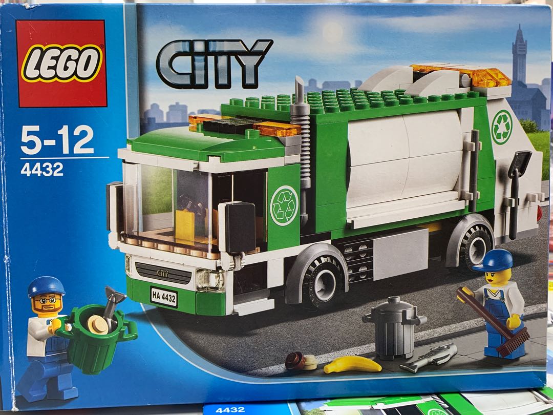 lego city green truck