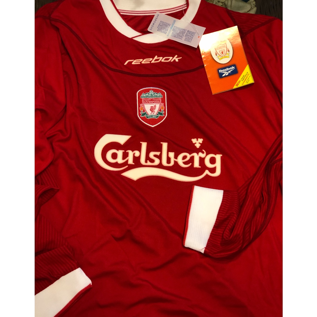 Jersey liverpool 2002 on sale