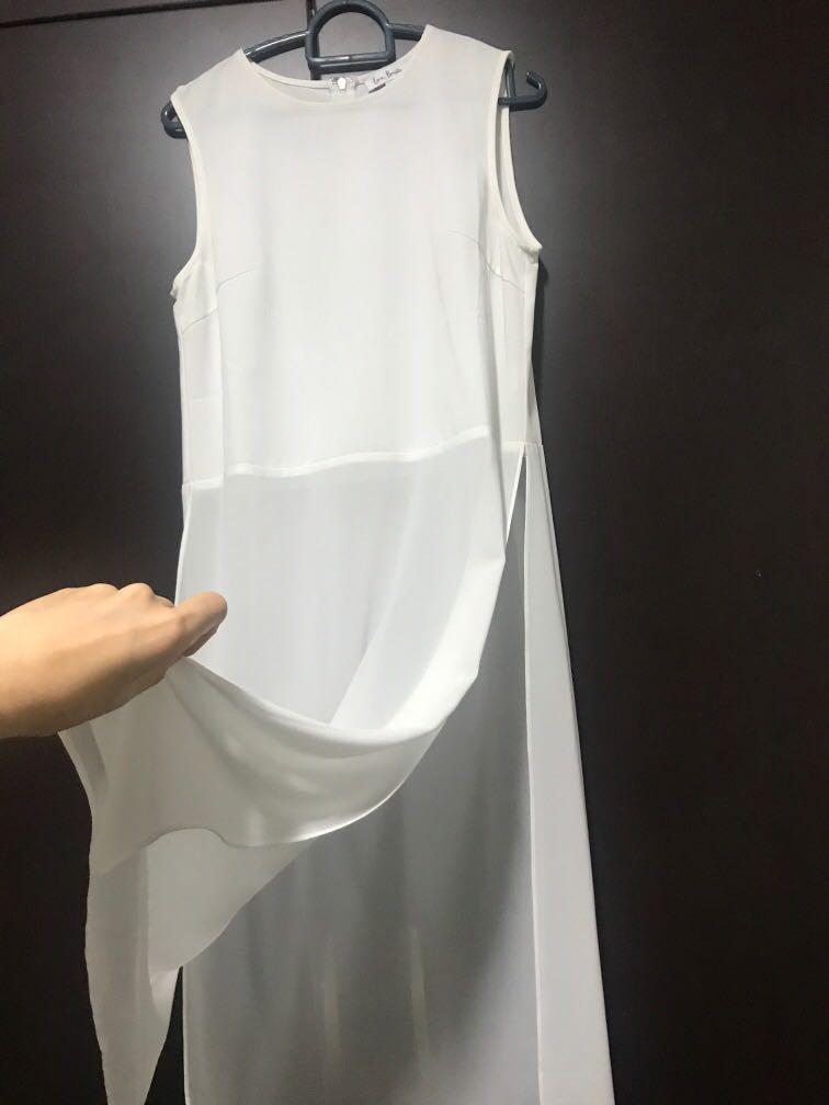 side slit long top
