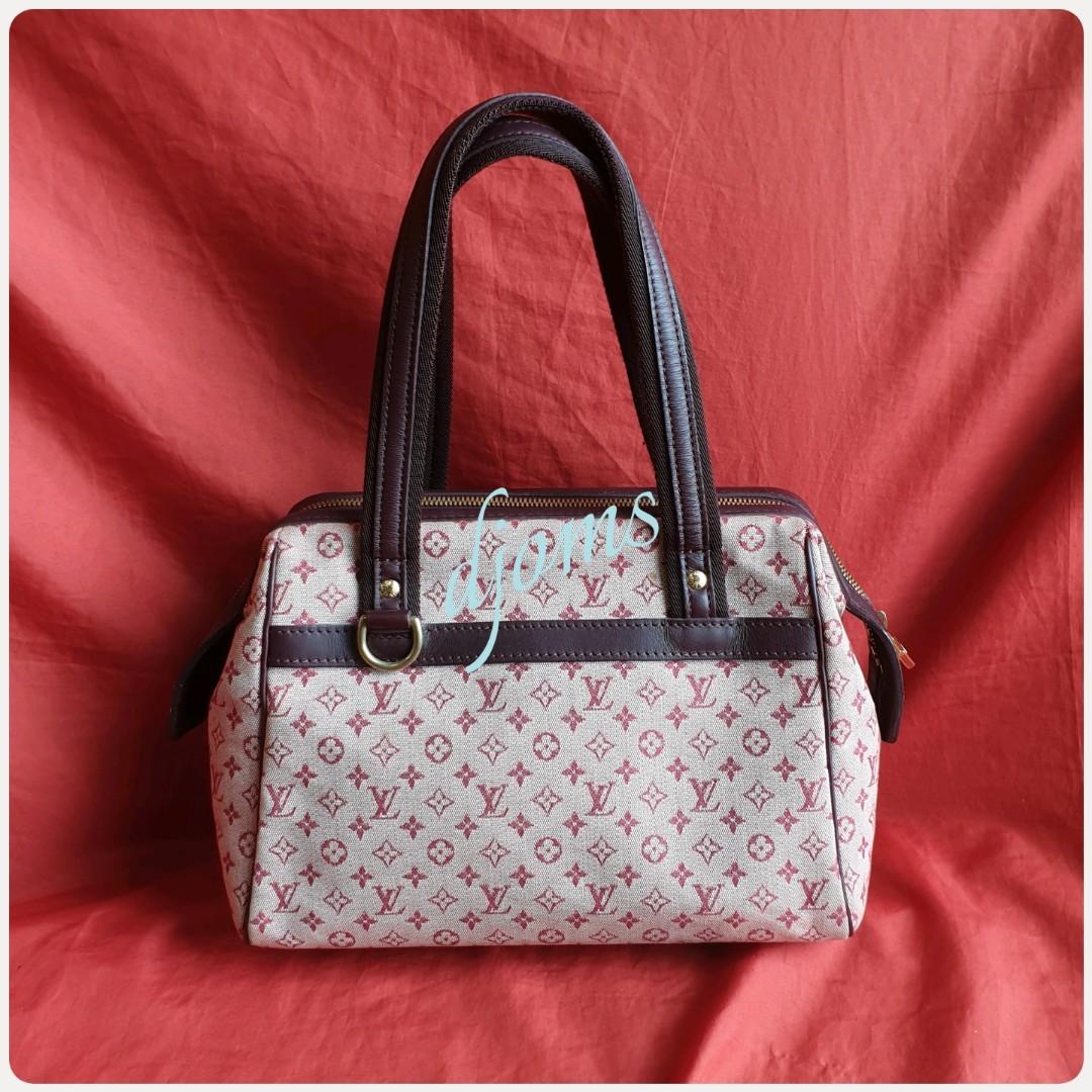 💋LOUIS VUITTON Cherry Mini Lin Josephine Bag PM, Luxury, Bags