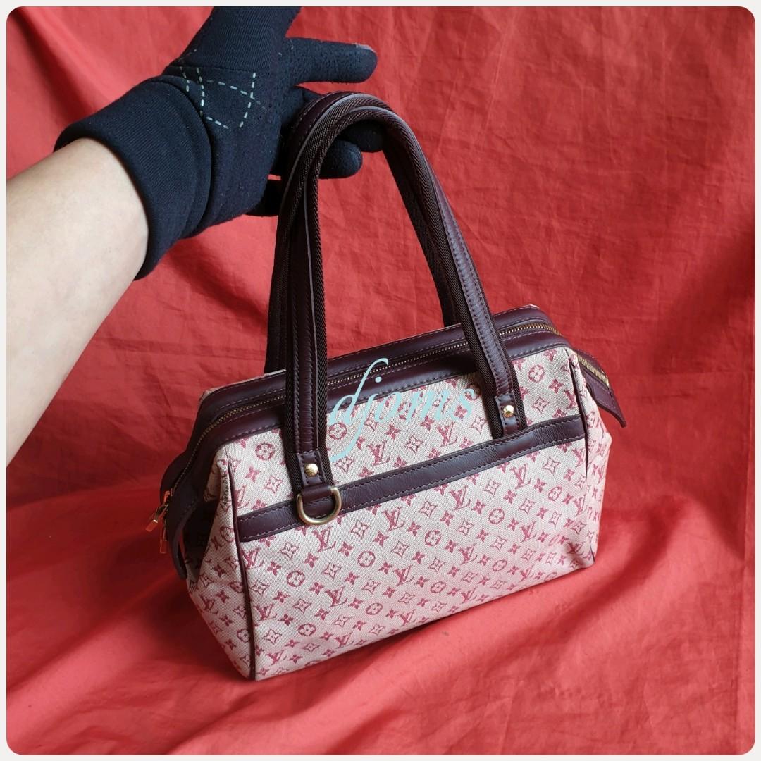 Josephine cloth handbag Louis Vuitton Pink in Cloth - 37435003