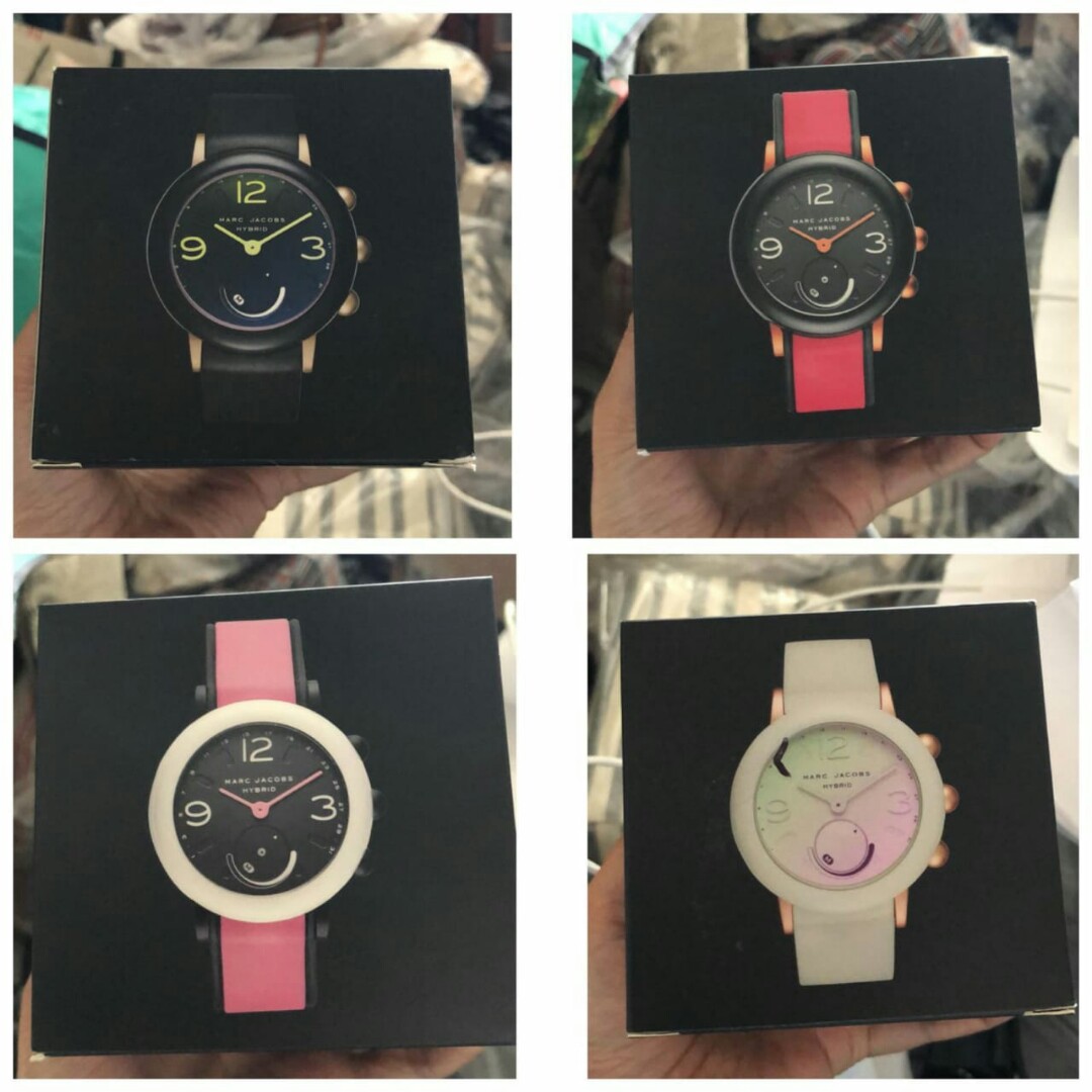 Marc Jacobs Riley Hybrid Smartwatch Original Authentic Fesyen Wanita Jam Tangan di Carousell