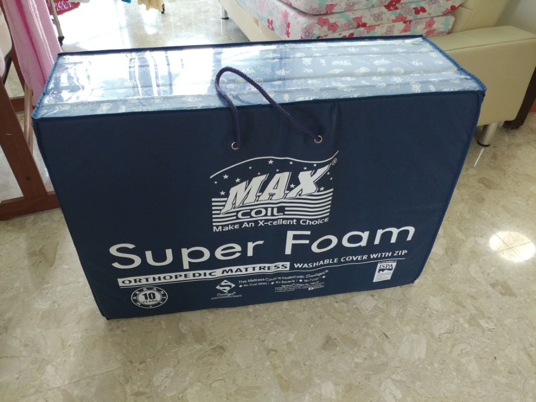 maxcoil super foam mattress