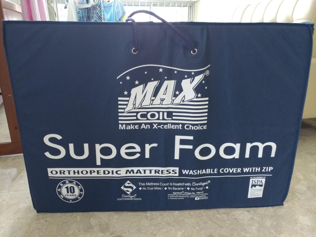 maxcoil super foam foldable mattress