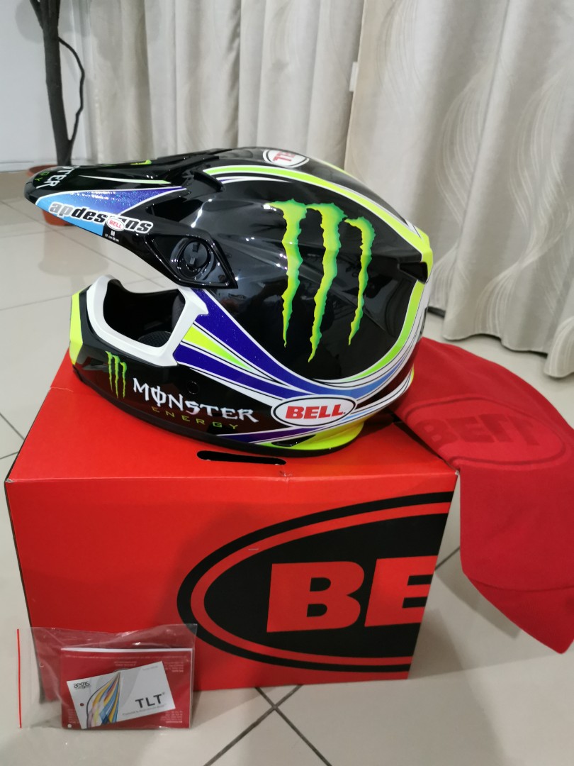 Casco bell deals monster energy