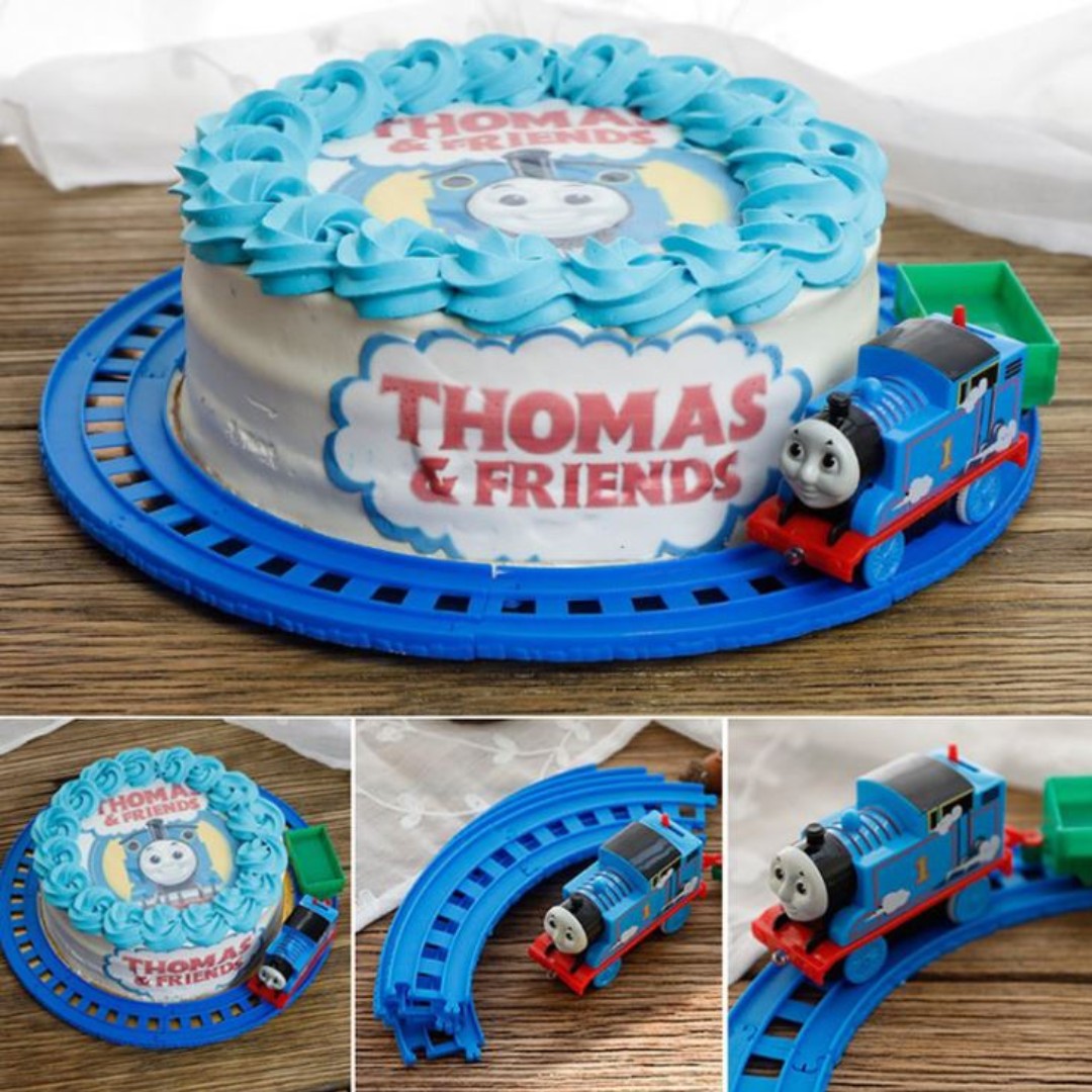 Moving Thomas And Train Tracks Train Cake Topper Make Your Own