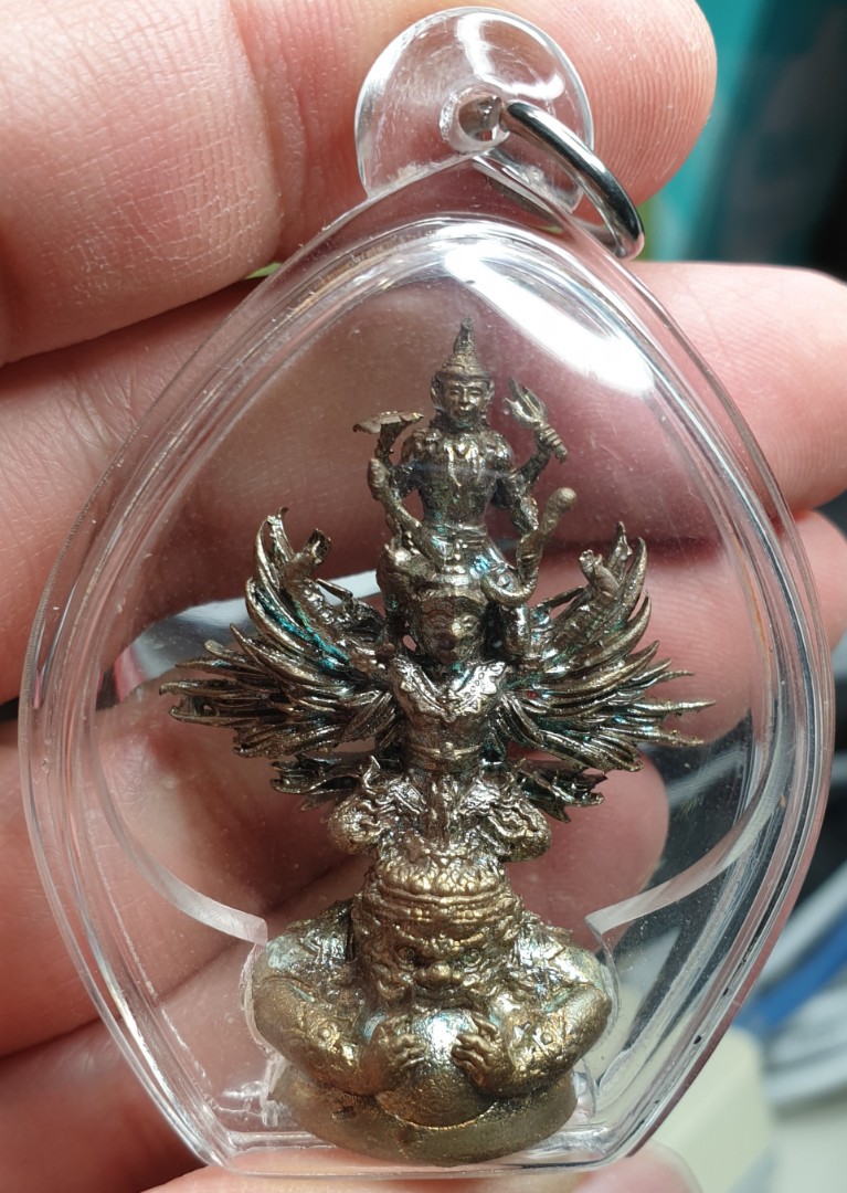 Phra Narai On Garuda And Rahu Hobbies Toys Memorabilia Collectibles Religious Items On