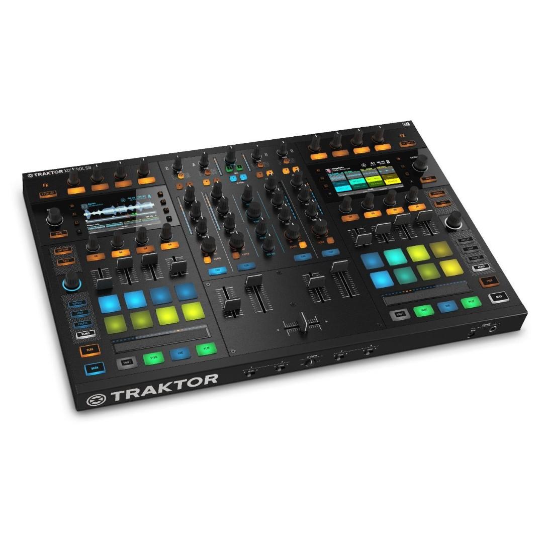 NATIVE INSTRUMENTS TRAKTOR KONTROL S8 DJ CONTROLLER FLAGSHIP ALL-IN-ONE ...