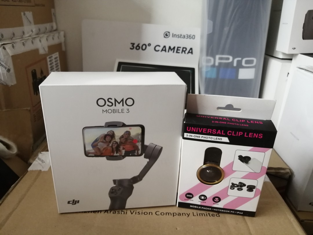For DJI OSMO Pocket 2 1 Handheld Gimbal Camera Fisheye Macro Wide