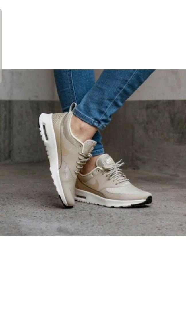 Nike Air Max Thea 599409-205 String/Light Cream Size UK 6.5 EU 40.5 US 9  New, Women's Fashion, Shoes, Sneakers on Carousell