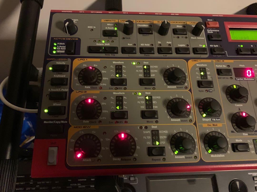 Nord Rack 3 Synthesizer, Hobbies & Toys, Music & Media, Musical ...