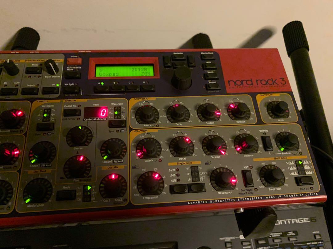 Nord Rack 3 Synthesizer, Hobbies & Toys, Music & Media, Musical ...