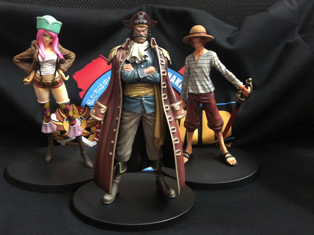 One Piece Glm Gold D Roger Young Shanks Bonnie Toys Games Action Figures Collectibles On Carousell