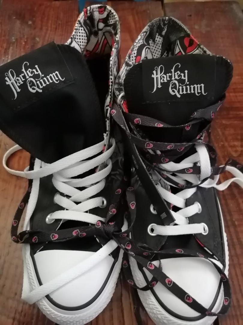 Harley Quinn Air jordan high top shoes