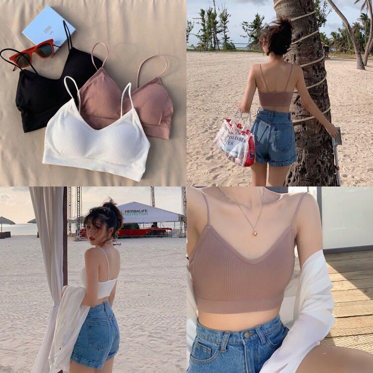 bra style crop top
