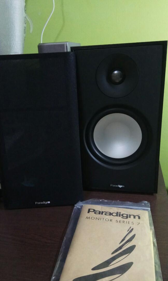 paradigm monitor 7 bookshelf