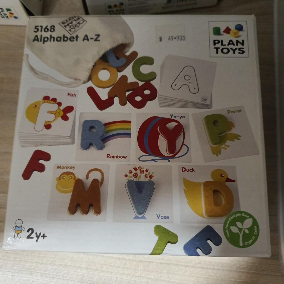 plan toys alphabet