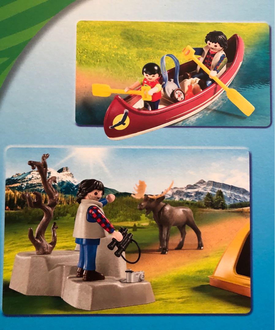 playmobil camping adventure set