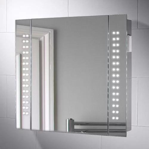 Rowan Led Illuminated Bathroom Mirror Cabinet On Carou Rowan Led Illuminated Bathroom Mirror