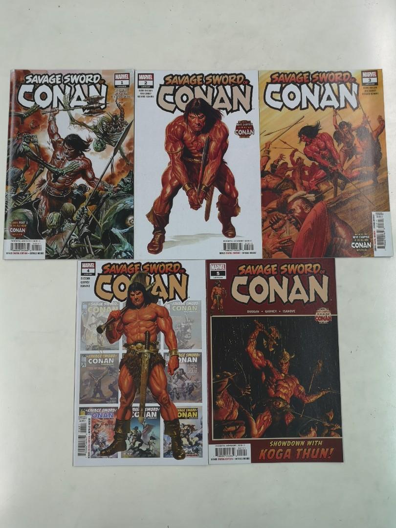 Savage Sword of Conan 5 2019 Alex Ross Main Cover 1st Print Marvel Comics NM