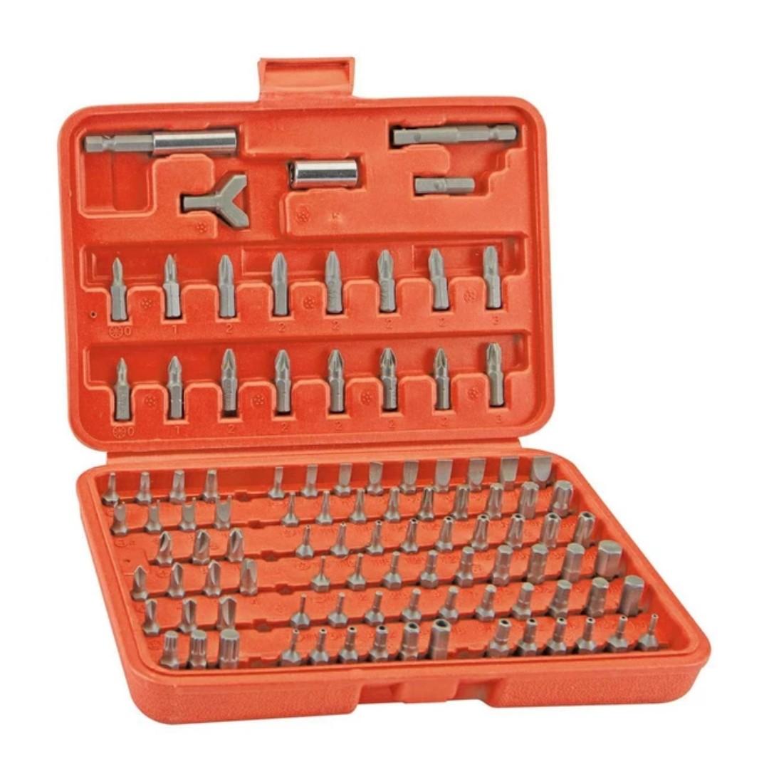 Screwdriver Bit Set (100 Pcs), Commercial & Industrial, Construction ...