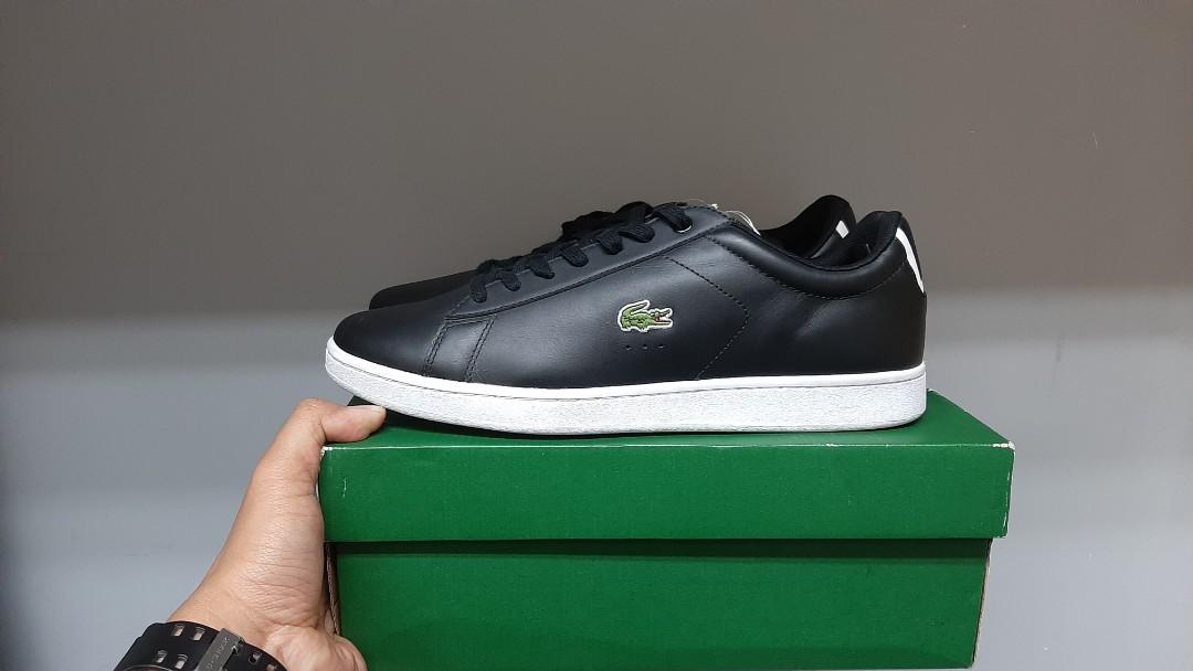 Sepatu Lacoste Carnaby Evo BL Size 9.5, Fesyen Pria, Sepatu , Sneakers di  Carousell