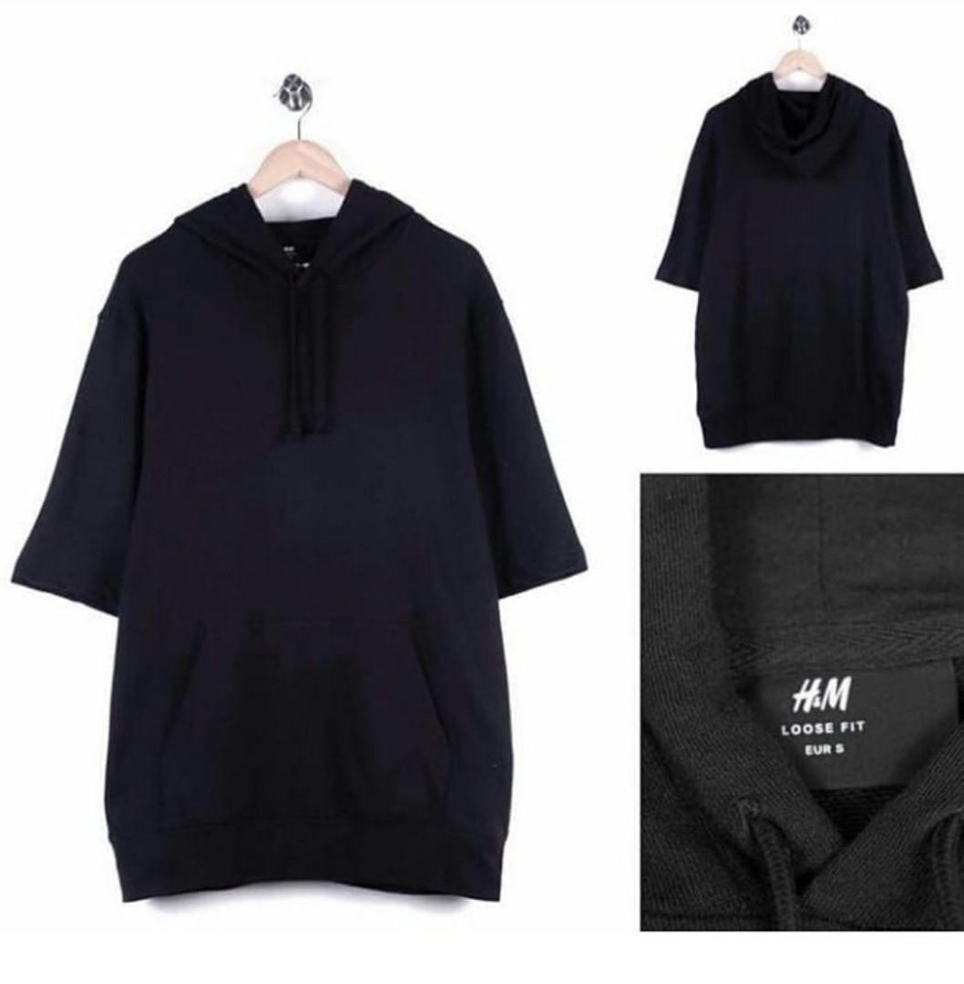 Short sleeve cheap hoodie h&m
