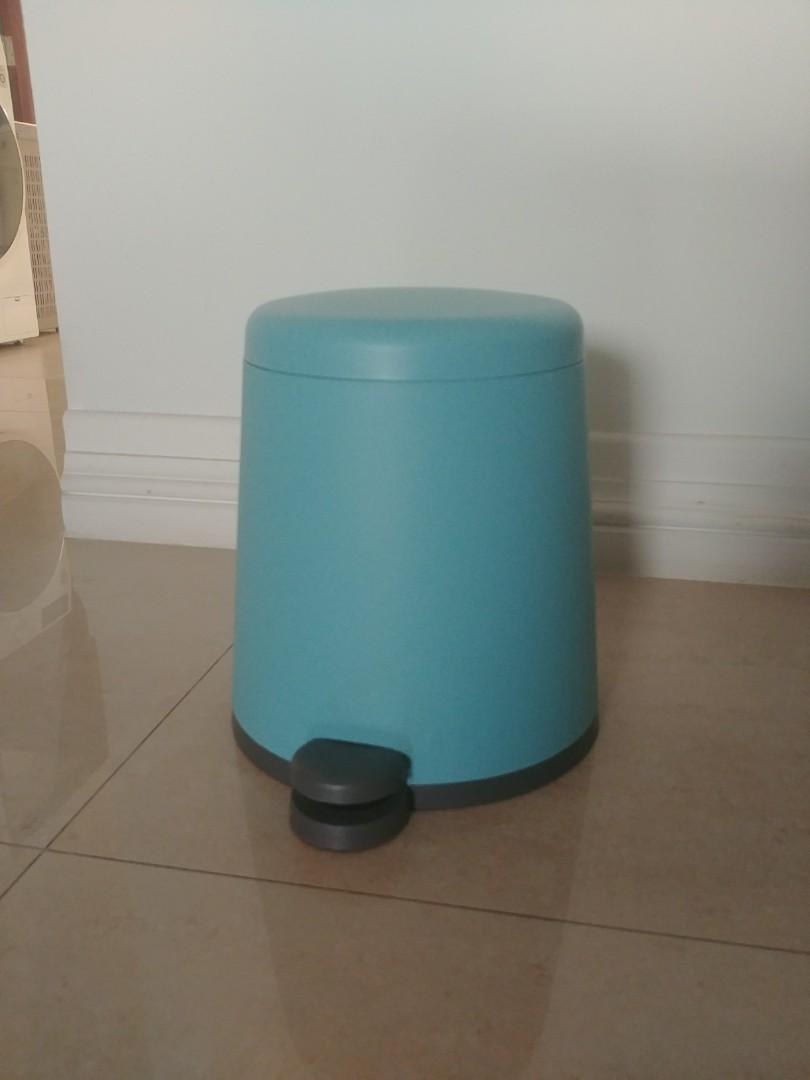 Sleek Minimalist Rubbish Bin From Ikea Snapp Pedal Bin Furniture Others On Carousell