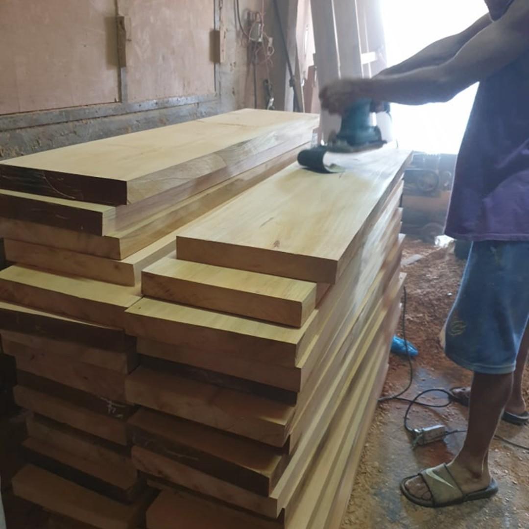 Solid wood planks for stairs and Flooring, Construction ...