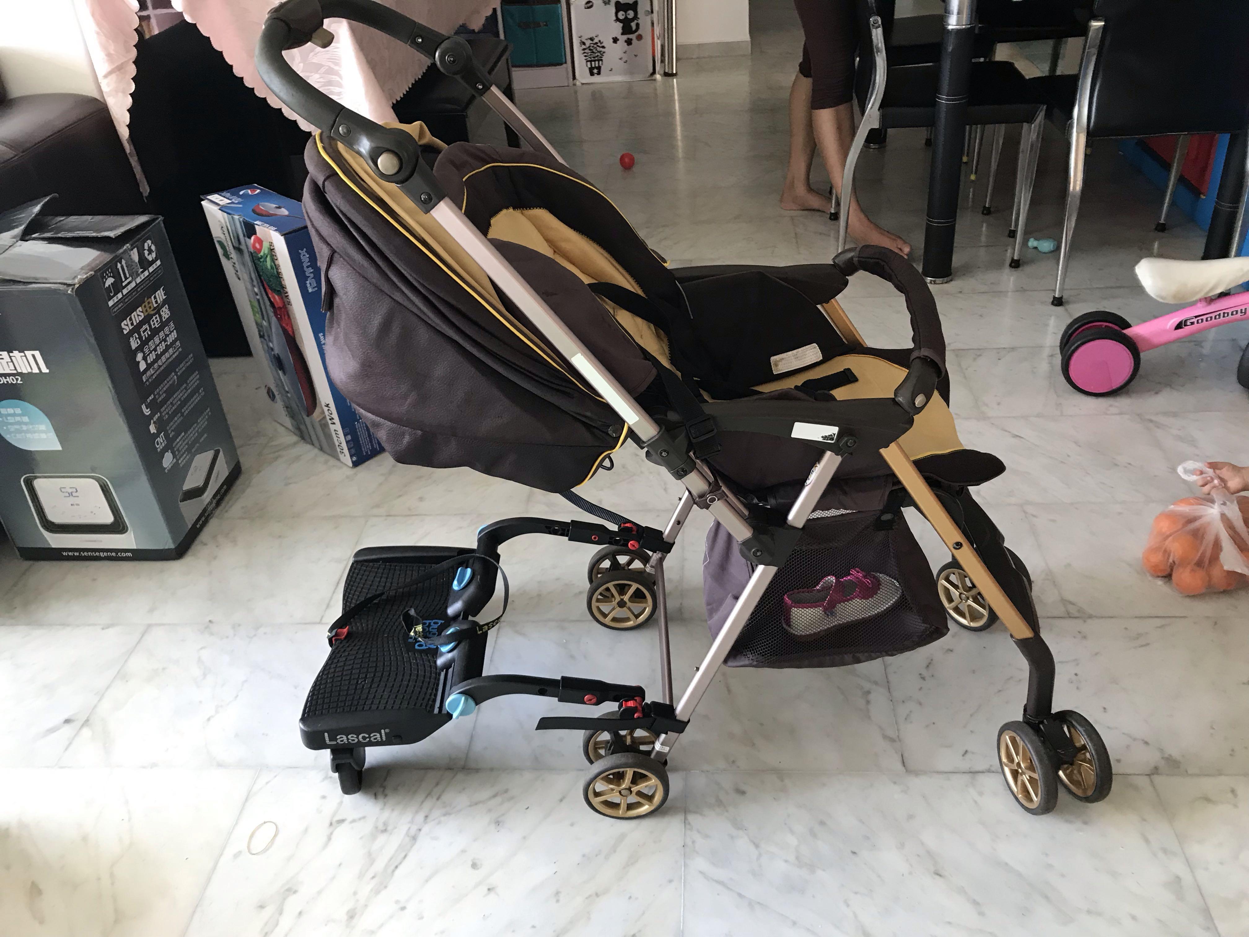 uppababy vista 2012 convert to double