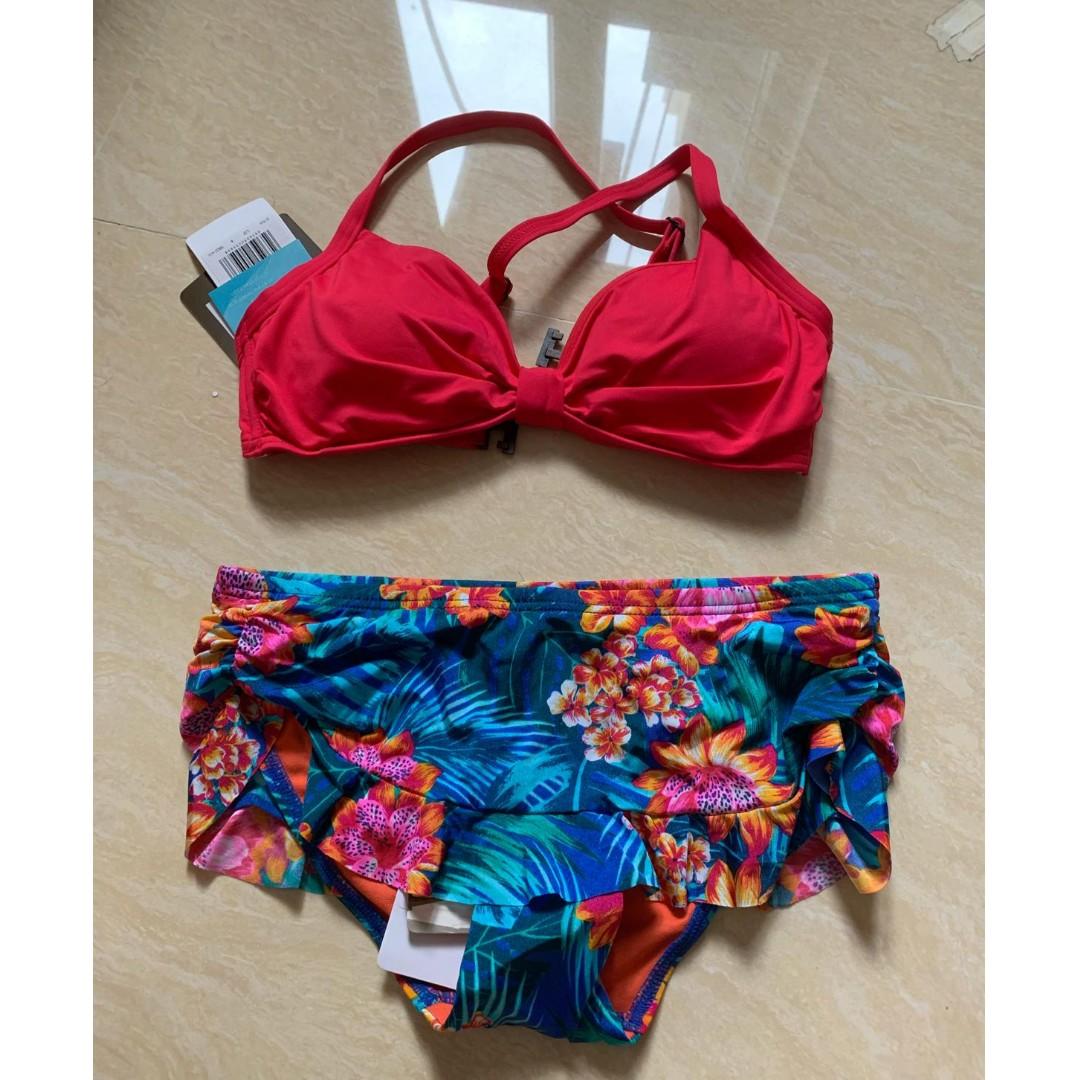 top and bottom swimwear