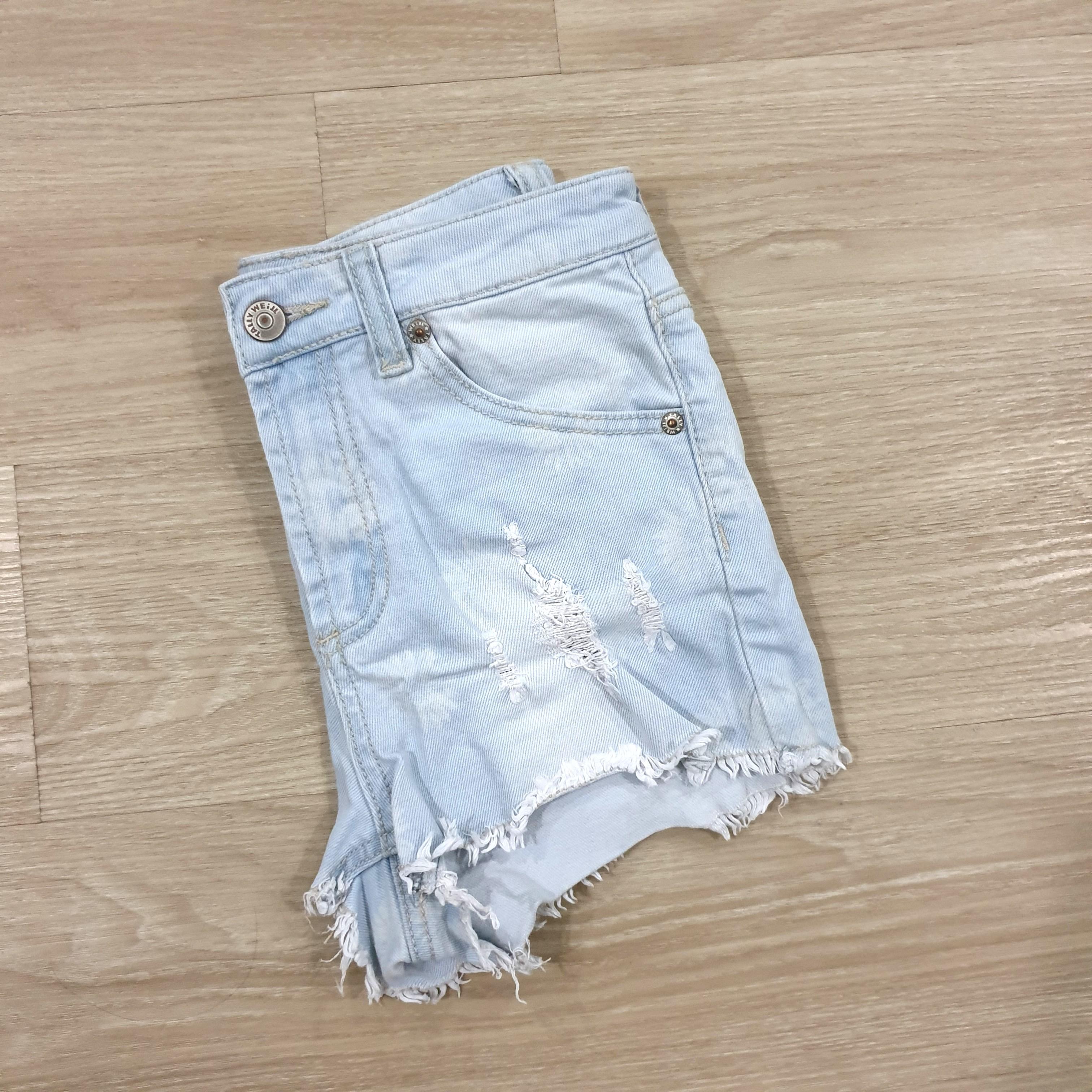 Tally WeiJL Ripped Denim Mid Rise 