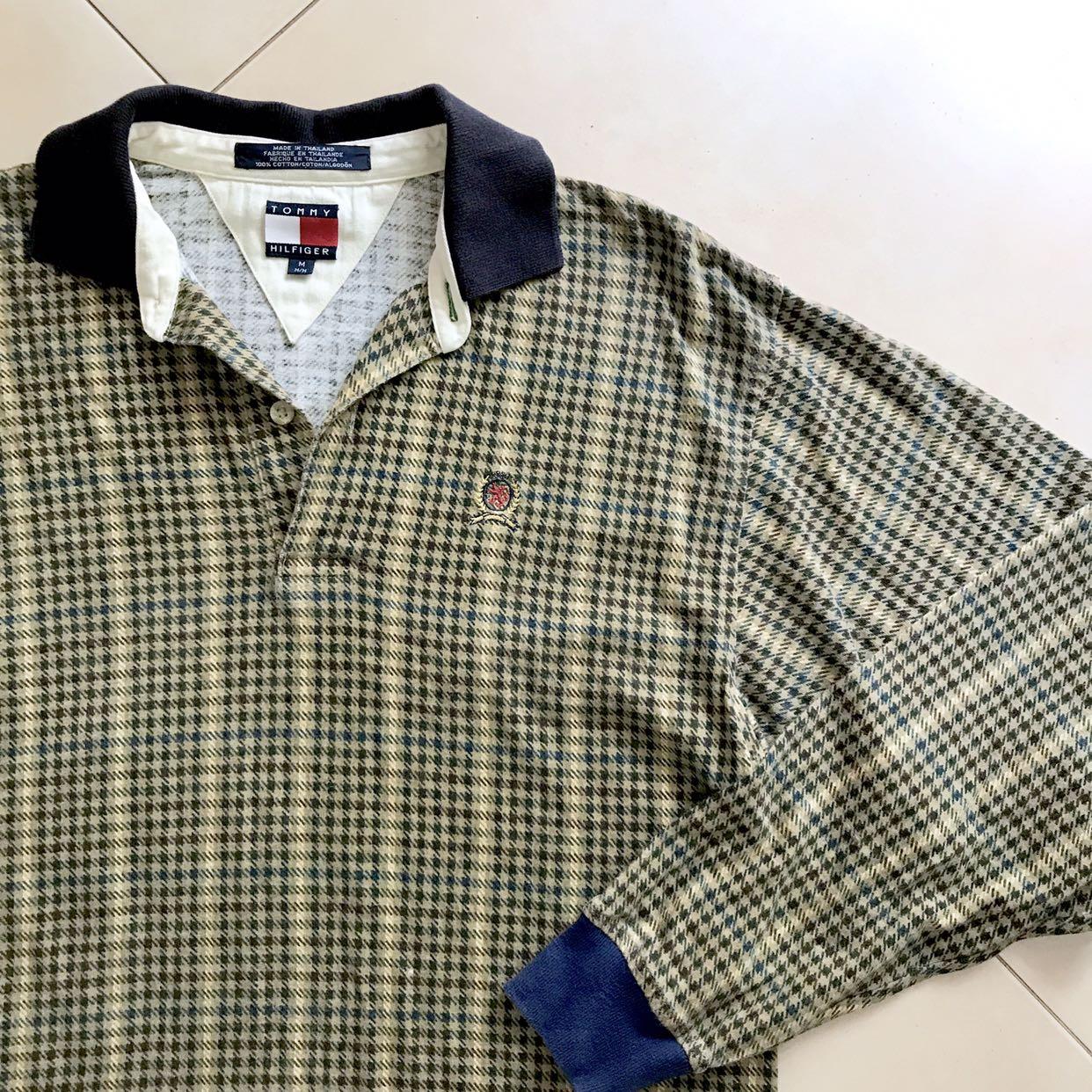 tommy hilfiger 90s rugby polo shirt