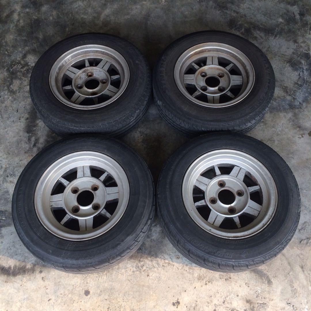 Toyo Z Wheel Rim 13 Japan 4h PCD114.3 Old School Rare, Auto 