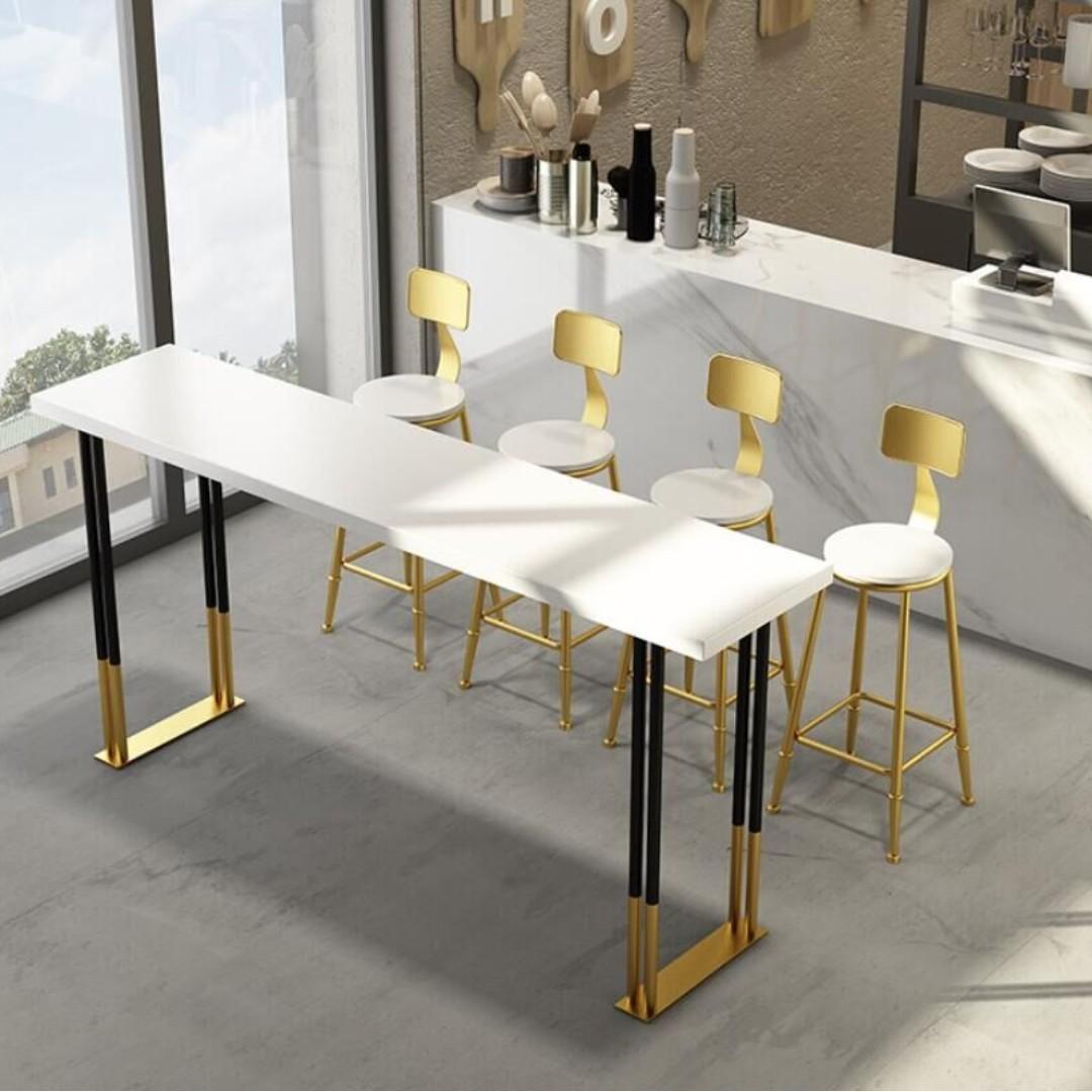 TSBT 012 CSBC 014 Wood Bar Table High Stool , Furniture, Tables & Chairs on Carousell