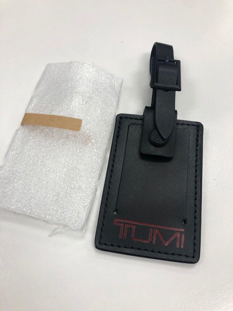 Tumi original leather luggage tag, Hobbies & Toys, Travel, Travel ...
