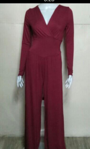 venus red jumpsuit